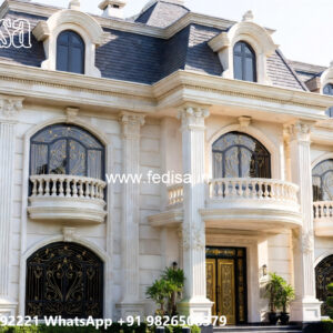 Classic House Design with Stylish Entrance Lighting No-5230