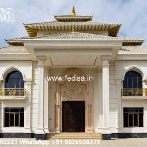 Classic House Design with Grand Living Room Concepts No-5235