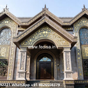 Classic House Design with Traditional Decorative Details No-5248