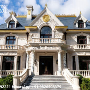 Classic House Design with Beautiful Architectural Features No-5250