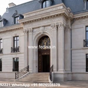 Classic Villa Design with Beautiful Garden Landscape No-5260
