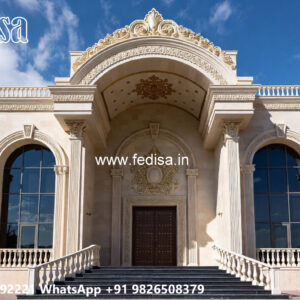 Classic Villa Design with Elegant Staircase Ideas No-5269