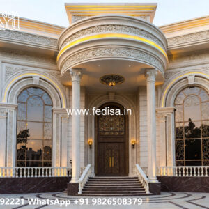 Classic Villa Design with Beautiful Terrace Spaces No-5284
