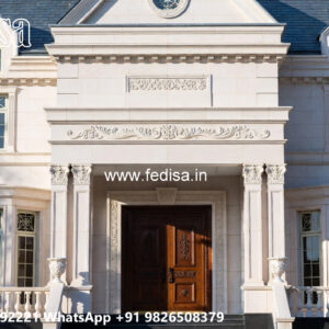 Classic Villa Design with Decorative Wall Textures No-5296