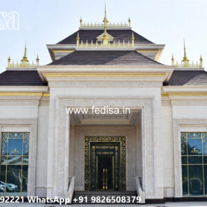 Classic Villa Design with Stylish Outdoor Lighting No-5301