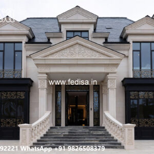 Classic Villa Design with Luxury Living Room Ideas No-5305
