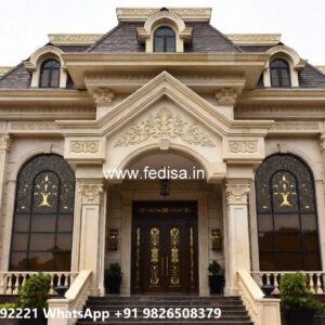 Classic Villa Design with Decorative Iron Railings No-5306
