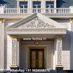 Luxury Classic Villa Design with Rich Marble Decor No-5313