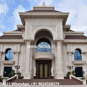 Classic Villa Design with Elegant Hallway Concepts No-5325