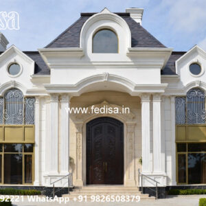 Classic Villa Design with Elegant Decorative Walls No-5332