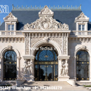 Classic Villa Design with Grand Staircase Inspiration No-5338
