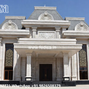 Classic Villa Design with Beautiful Garden Pathways No-5345