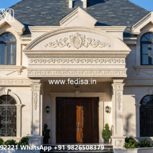 Classic Villa Design with Beautiful Villa Landscaping No-5350