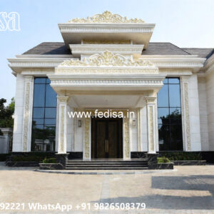 Classic Villa Design with Decorative Architectural Features No-5353