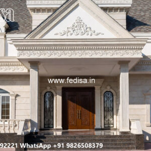 Classic Villa Design with Elegant Outdoor Garden No-5363