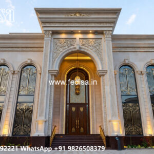 Elegant Classic Villa Design with Grand Spaces No-5383