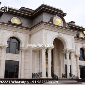 Classic Villa Design with Beautiful Royal Interiors No-5384