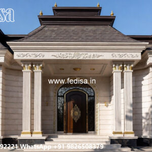 Classic Villa Design with Decorative Exterior Features No-5387