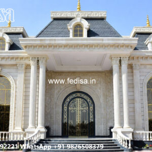 Classic Villa Design with Beautiful Marble Details No-5390