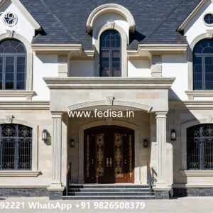 Traditional Classic Villa Design with Beautiful Exteriors No-5395