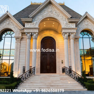 Classic Villa Design with Rich Royal Styling No-5397