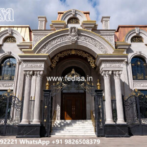 Luxury House Design with Wooden and Marble Finishes No-5421