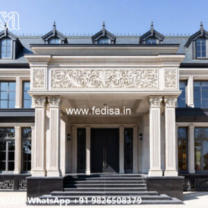 Luxury House Design with Stylish Front Elevation No-5452
