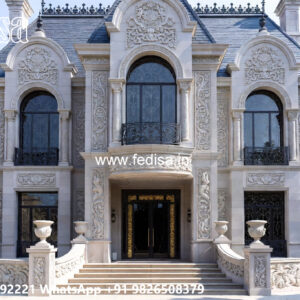 Luxury House Design with Grand Architectural Style No-5464