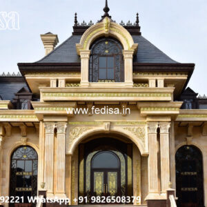 Luxury House Design with Unique Architectural Beauty No-5497