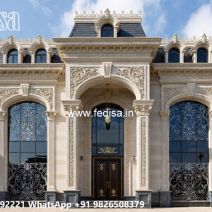 Luxury House Design with Beautiful Glass Architecture No-5545