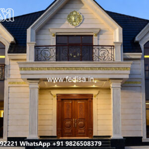 Classic House Design with Elegant Exterior Architecture No-5554