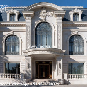 Elegant Classic House Design with Vintage Charm No-5570