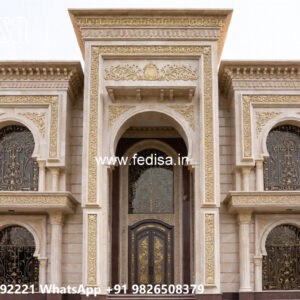 Classic House Design with Beautiful Garden Landscape No-5571