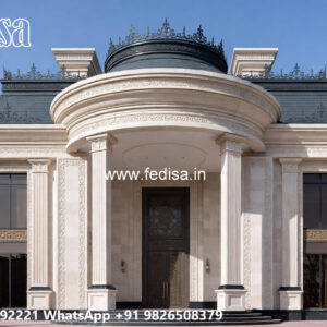 Classic House Design with Stunning Roof Architecture No-5575