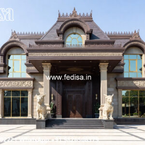 Beautiful Classic House Design with Elegant Details No-5594