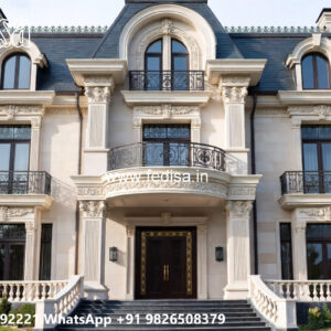 Classic House Design with Rich Color Combinations No-5611