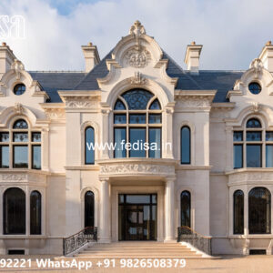 Elegant Classic House Design with Rich Architecture No-5620