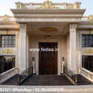 Classic House Design with Elegant Glass Windows No-5637