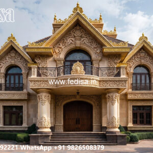 Classic House Design with Elegant Open Spaces No-5641