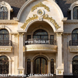 Classic House Design with Grand Staircase Styling No-5645
