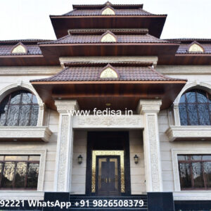 Classic House Design with Elegant Hall Interior No-5652