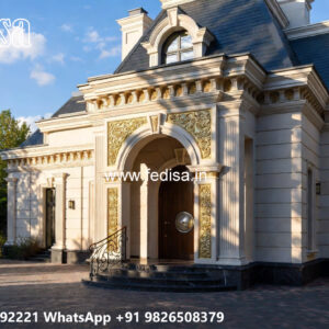 Traditional Classic House Design with Elegant Finish No-5655