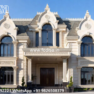 Classic House Design with Grand Living Room Concepts No-5685