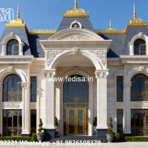 Classic House Design with Decorative Window Styling No-5693