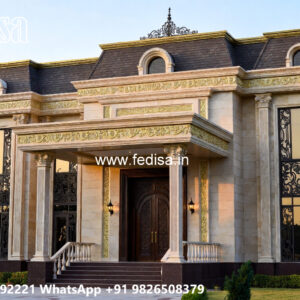 Classic Villa Design with Stylish Balcony Concepts No-5712