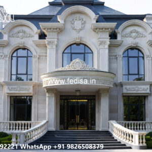 Elegant Classic Villa Design with Grand Entrance No-5728