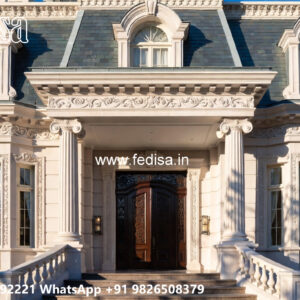 Classic Villa Design with Beautiful Terrace Spaces No-5734