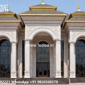 Luxury Classic Villa Design with Elegant Hall Ideas No-5735