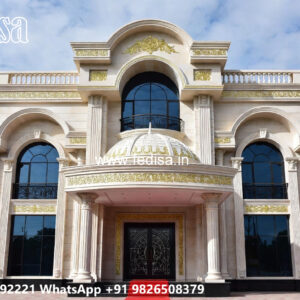 Classic Villa Design with Elegant Window Styling No-5738