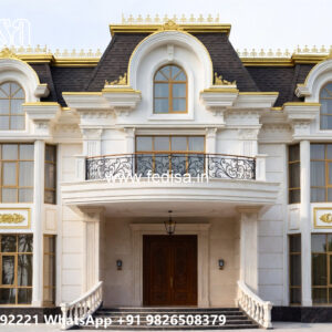 Traditional Classic Villa Design with Elegant Decor No-5758